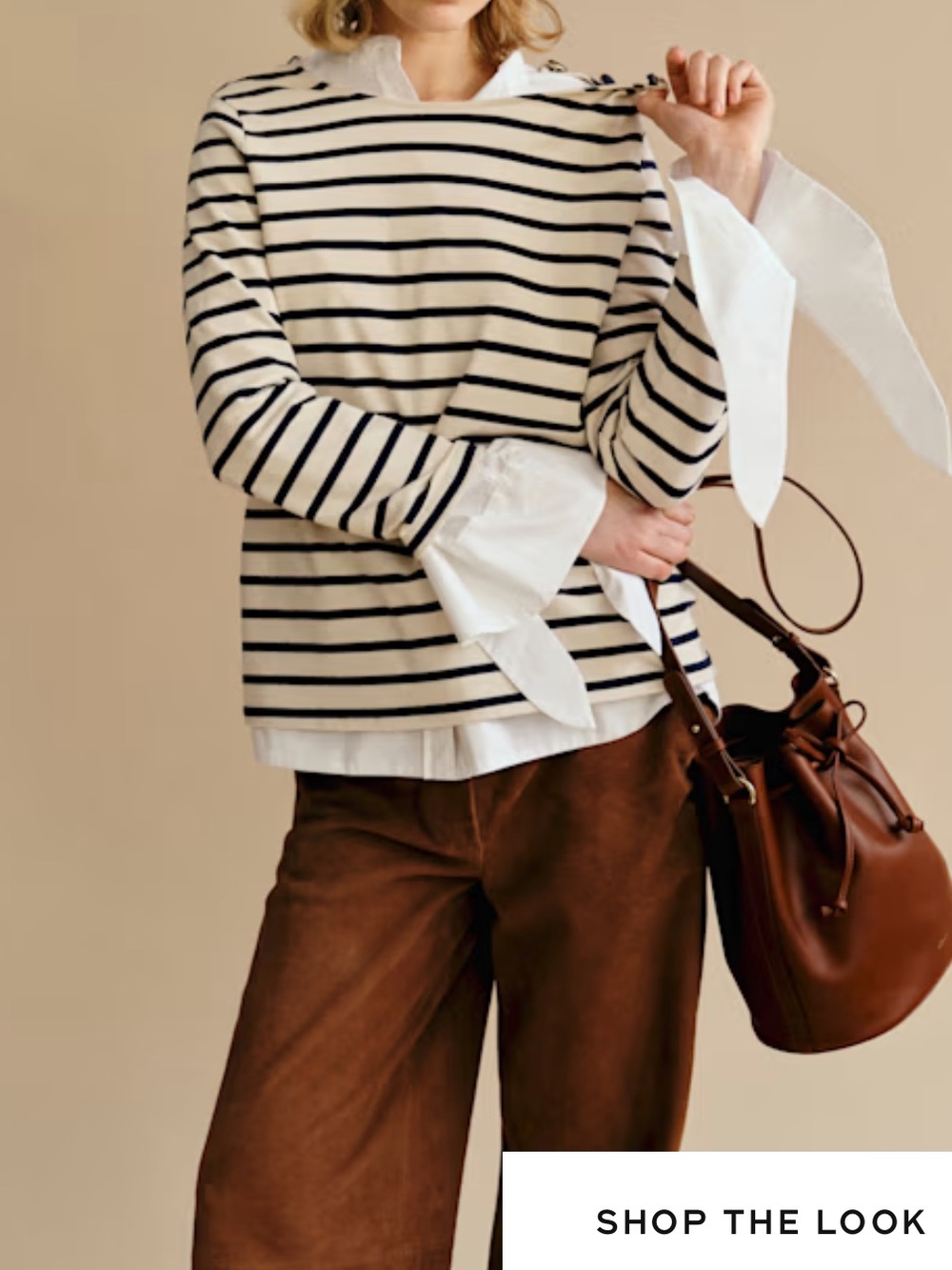 Sezane COLETTE MARINIÈRE top size XS black stripe